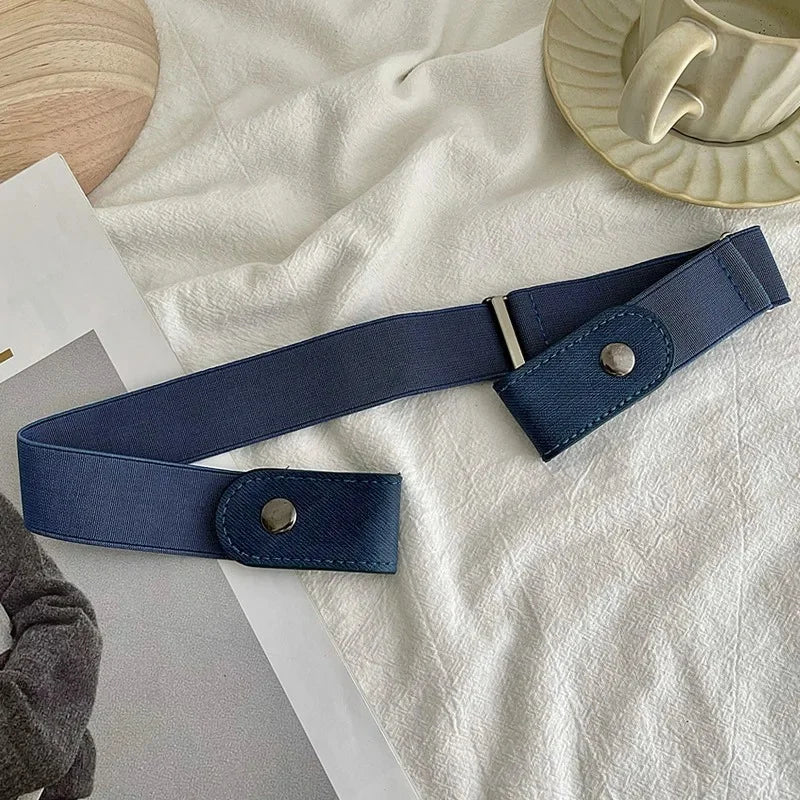 Invisible Traceless Buckle-Free Elastic Belt