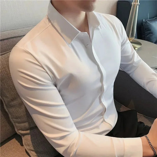 Premium Men's Ultra-Stretch Shirt