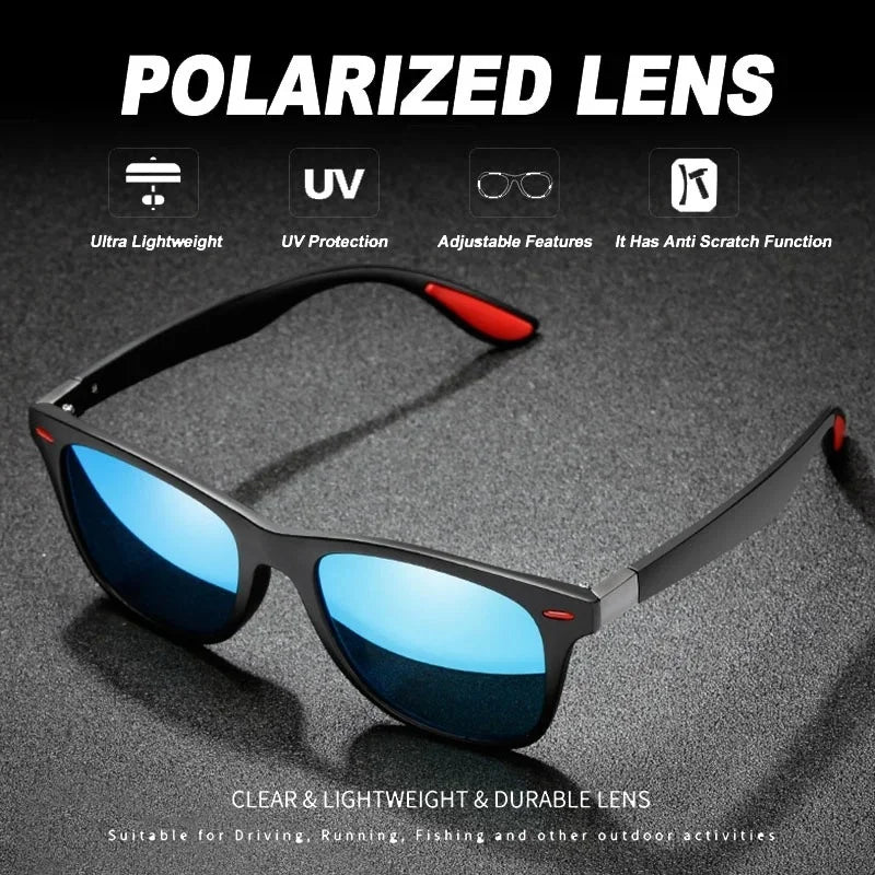 Night Vision Glasses PC Frame Polarized Sunglasses