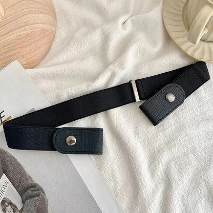 Invisible Traceless Buckle-Free Elastic Belt