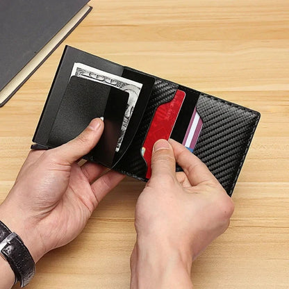 Carbon Fiber Anti-theft Credit Card Purse