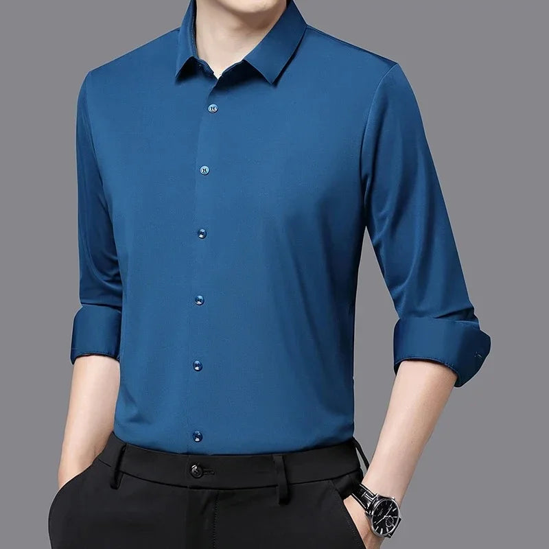 Premium Men's Ultra-Stretch Shirt