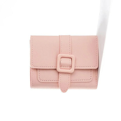 Candy Color PU Leather Small Wallets