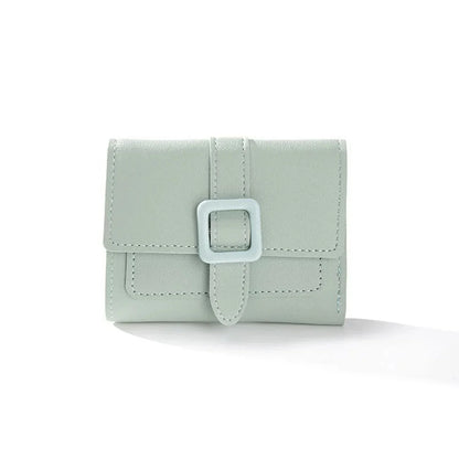 Candy Color PU Leather Small Wallets